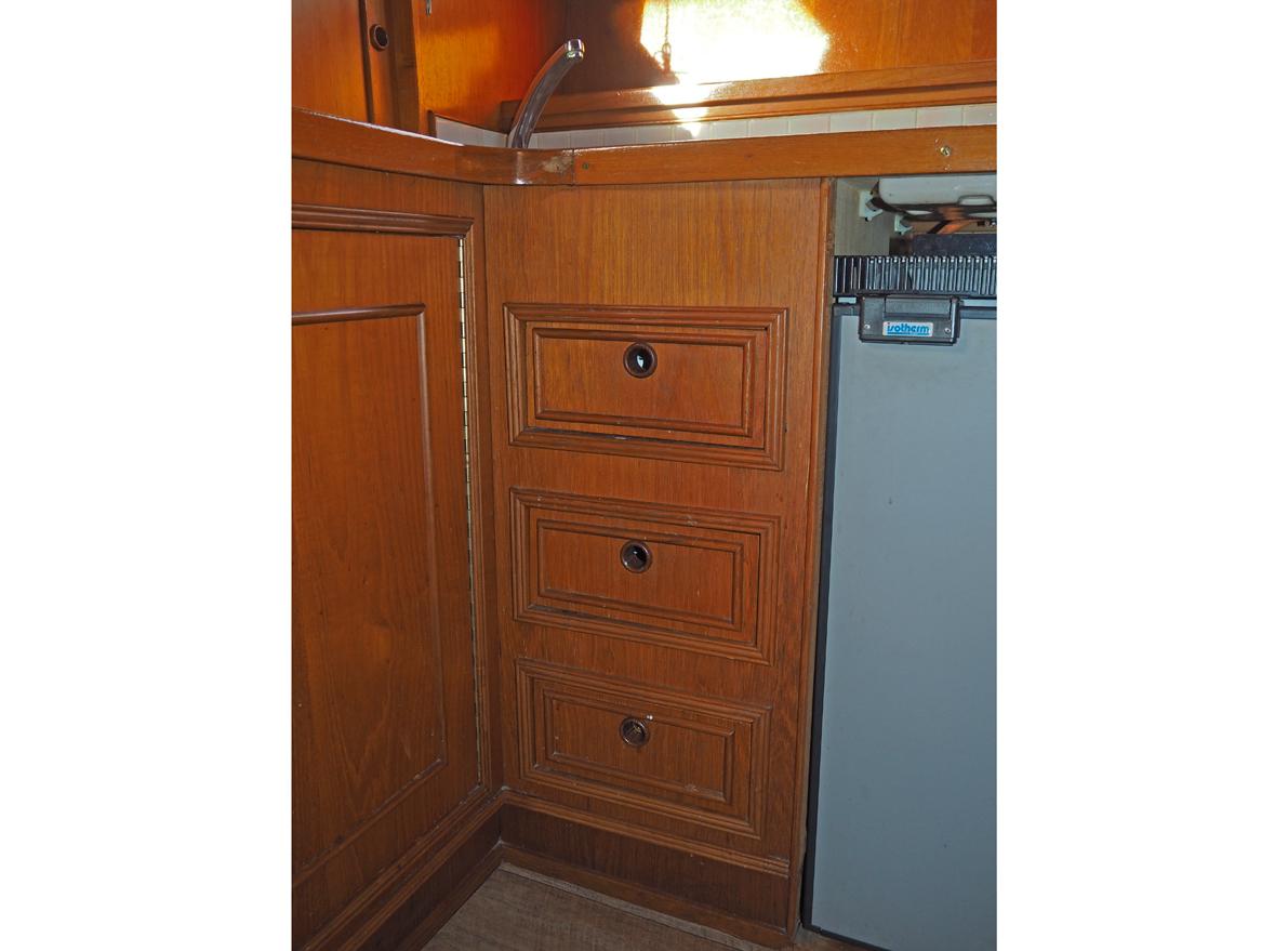 Achterkajuit, Accommodatie